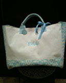 Bachelorette and bride tote bag.